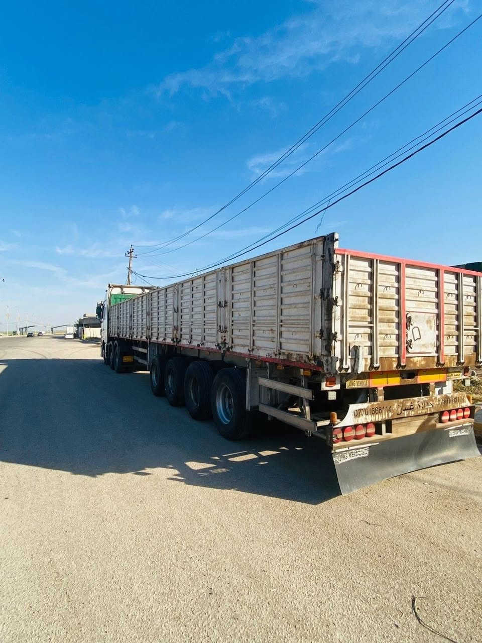 السلام عليكم اكتروز للبيع موديل ٢٠٠٩  حجم2548حواجب مواصفات ريتايدر ثلاجه سنكل امامي دوار ابلادي عربانه اجناب غسان 4محاور دبل تاير رقم الماني اربيل دولي جديد شرط التحويل سياره مكفوله من النواحي $مكلف بنشر هاذارقم صاحب السياره ***********
