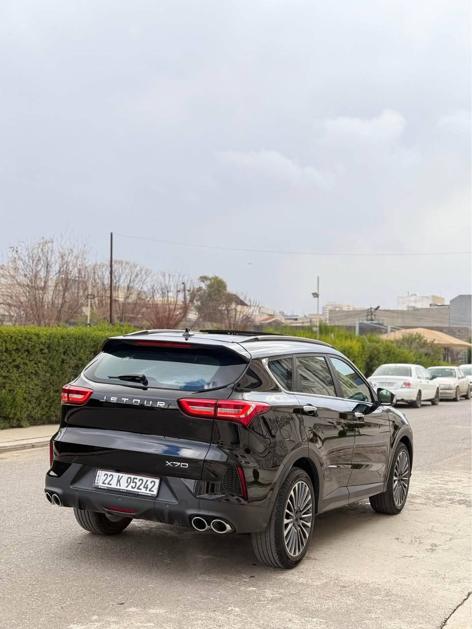 ‏Jetour x70
🔥سعر $137 وةرقة 🔥
مودیل2024
 5 سال ضمان شەریکە هارلم 
تةنها 13 هةزاري رويشتي 
محرک4پستن1.5Tتوربو
ئوکتانی بەنزین91
3مقعد 7راکب
بينج كاميرة 
رادار 
گيج اليكتروني 
بةسمة بريك بةسمة 
گوشين جلد كارةباي 
بة ناوي خوم 
تةنها جةملخ بيشوة سكن بوياخ هةية بي زوري بي اربك  هةموو كيان بةشةرت دفروشم 
رقم اربیل»مکان اربیل
فول فول مواصفات *********** أربيل, العراق
