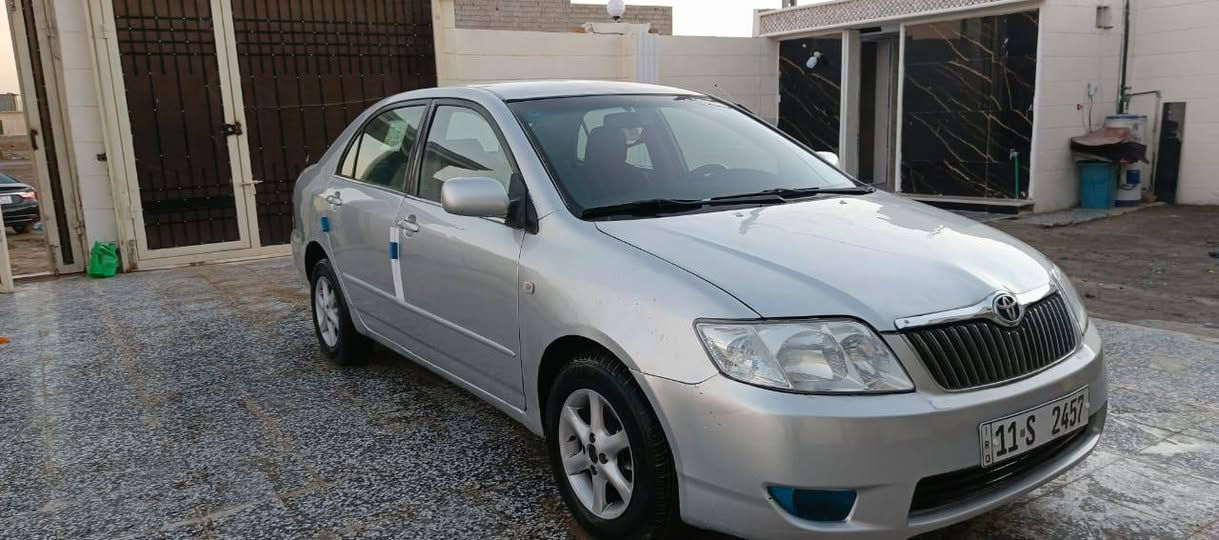 السلام عليكم كورلا موديل2006 للبيع
رقم بغداد انگليزي مشروع وطني بأي مرور تداور سنويه جديده هزه جديده مكينه مكفوله كير وتبريد وحداديه وتخم تاير وكهربائيات وشواصي ولغود مكفولات السياره مصبوغه عام للجماليه
السياره جاهزه من كلشي كل نقص مابيها السعر75 وبيها مجال للشراي 
رقم الهاتف *********** مكاني كربلاء ما متواجد ع النت
