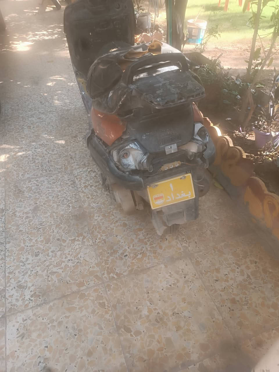 السلام عليكم دراجه دراجه فراشه  سعر 200 بيها مجال مكاني ديالى خان بني سعد حي الرسول هذا رقمي ***********
