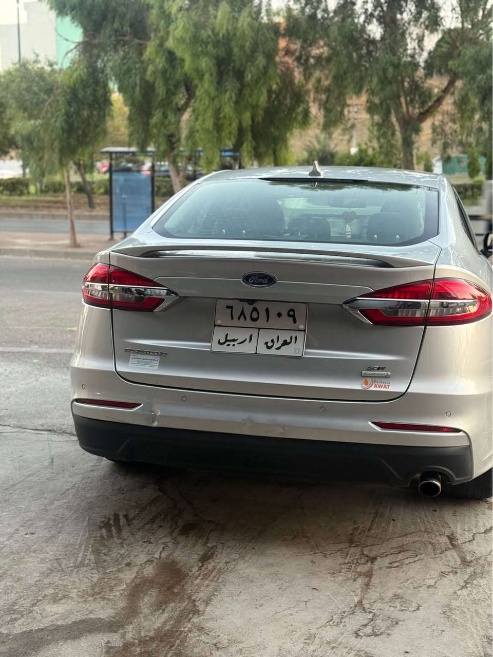 سلام علیکم
‏FORD FUSION
مۆدێل 2019
مەکینە 15 TURBO🚀🚀
مواسەفات فوول فوول
سلایت - شاشە گەورە -گێڕ ماوس-گێڕ شەفت-ڕادار
برێک بەسمە - AUTO STOP-تەحدید سورعە-تەبرید مەرکەزی-سوکان ڤۆڵیۆم -دەرگا کۆد-کوشن کارەبایی - کامێرا -لایت لید
بەناوکردن+غەرامە بەشەرت
گێڕ +مەکینە بەشەرت
نرخ:110$وەرەقەو مەجالەکی کەم
1پارچەی بۆیاخە
ژ.***********
شوێن - سلێمانی
___________________
سلام علیکم
‏FORD FUSION
موديل 2019
معرك 15 TURBO 🚀🚀
مواصفات فول فول
فتحة - شاشة كبيرة -گير ماوس-گير شفت-بريك بصمە-رادار
‏-AUTOSTOP-تحديد سرعة -تبريد مركزي
 -ستيرن ڤوليوم -باب كود-كشن كهربائي- كاميرا  - 
لايت ليد ……
تحویل+غرامە بشرط
سيارة جاهز  گير + محرك بشرط 
سعر :110$ ورقە و بیها مجال بصیط
مكان سليمانى Singapore
