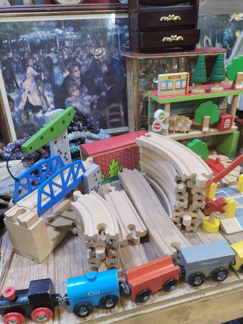 مجموعة خشبيه محطه قطار كامله عدد تقريبا 70 قطعه موضح بالفيديو والصور ❤️ 🌹 🌹


**إذا كنت صاحب هذا الإعلان وتريد حذفه لأي سبب، رجاءا أرسل رسالة إلى الدعم الفني**