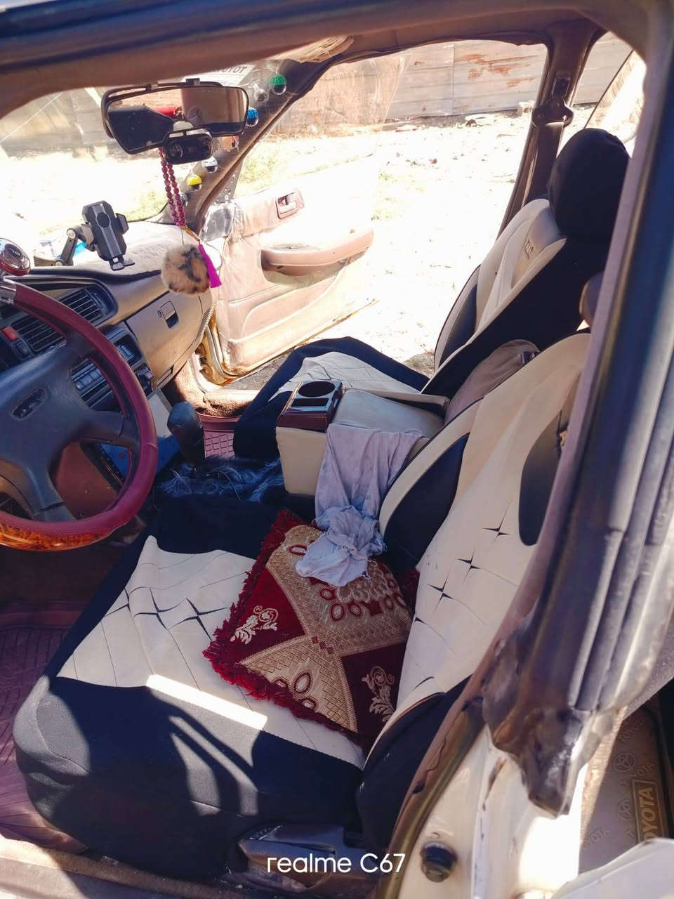 مارك موديل 91 رقم بصرة سنوية نافذة
بيها ضربه خفيفه مرجعة بارد بالباب الخلفي والجاملق جهة اليمنى مكان السيارة البصرة ابي الخصيب مكلف بالنشر رقم راعيها
***********
