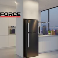 قطعة فنية التي تمنح منزلك لمسة من الرقيّ العصري ثلاجة FORCE  لون أسود ...