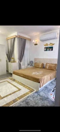 غرفه تركيه مستعمله ونضيفه كلش للبيع ب٦٠٠الف وبيها مجال بسيط  مكاني الد...