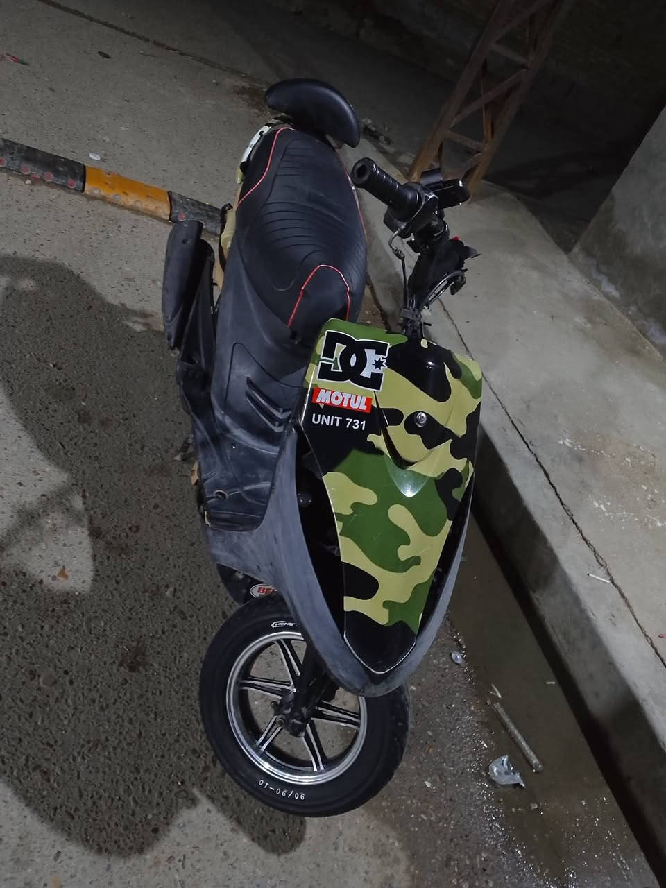 سلام عليكم دراجه عدله مال لعب مكينه 55تشك الكاع شك نكره سلف بكل وقت بيه تزويد كمه موضح بل صور 
بكاني بغداد ال بلديات رقمي ***********
