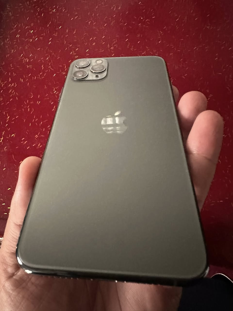 11برو ماكس
لون زيتوني كولش نظيف 
ذاكره 256
بطاريه76
شرق اوسط 
مستبدل شاشه افضلً نوعيه
السعر 325 بي مجال قليل 
مكاني بابل


**إذا كنت صاحب هذا الإعلان وتريد حذفه لأي سبب، رجاءا أرسل رسالة إلى الدعم الفني**