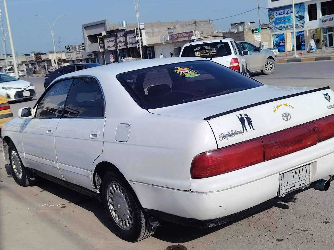 سلام عليكم مكلف بلنشر
بطه متصل محرك 3000 كير شرط
السعر 38وبية مجال مراوس حسب القناعة 
داخل حيل نظيف بدون صبغ مكصوص ومسجل سياره جاهزة من كلشي تبريد ثلج صدر جديد تخم تايرات جدد
صاحبه ماندله ابيع بدون تحويل
مكان السيارة صلاح الدين بيجي الاتصال على الرقم ***********
