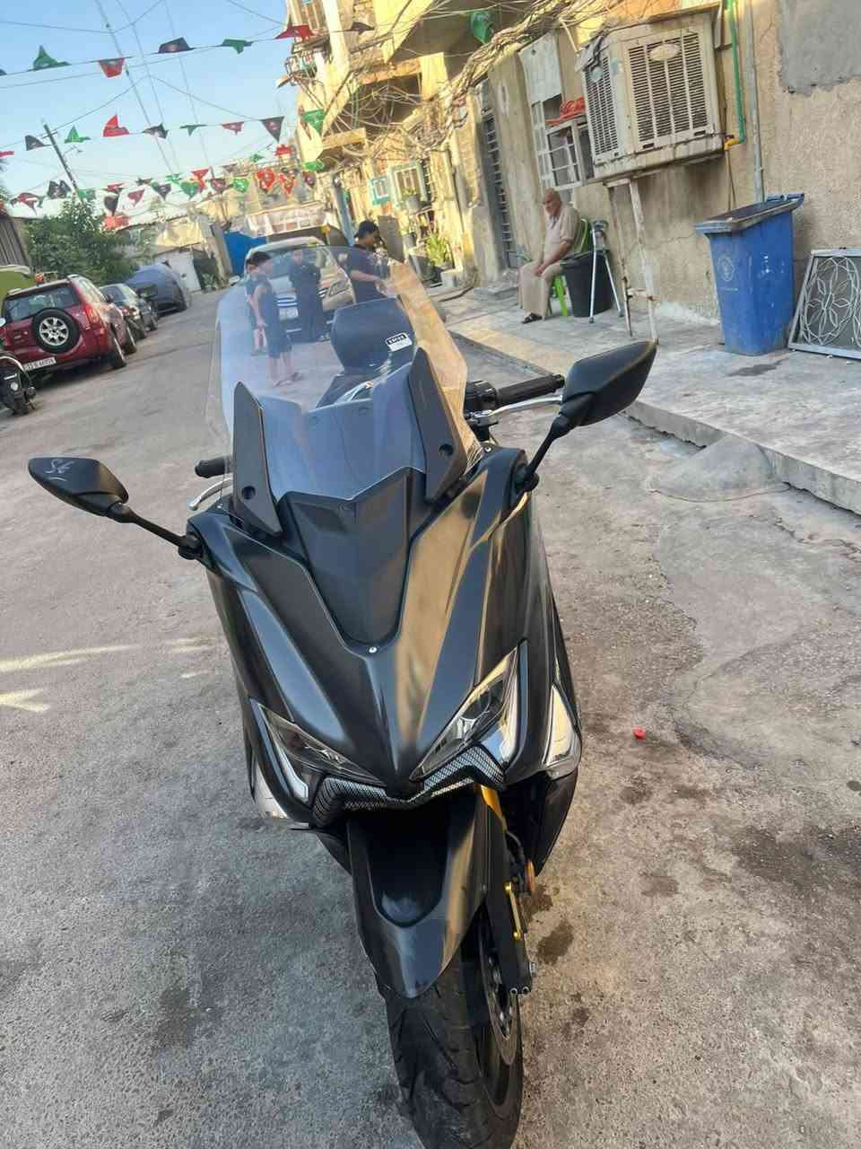 إسلام عليكم شباب دراجه تيماكس 2019 محرك 530 كفاله عامه كفر مكينه كهربايات كلها شغاله السعر 60 ورقه ***********
