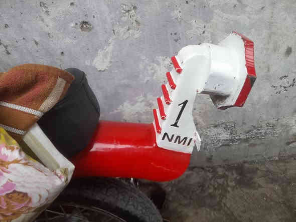 سلام عليكم  #للبيع  تانكي واسطه حديد ثقيل  صبغ حراري   مكاني بغداد جديده رقمي ***********
