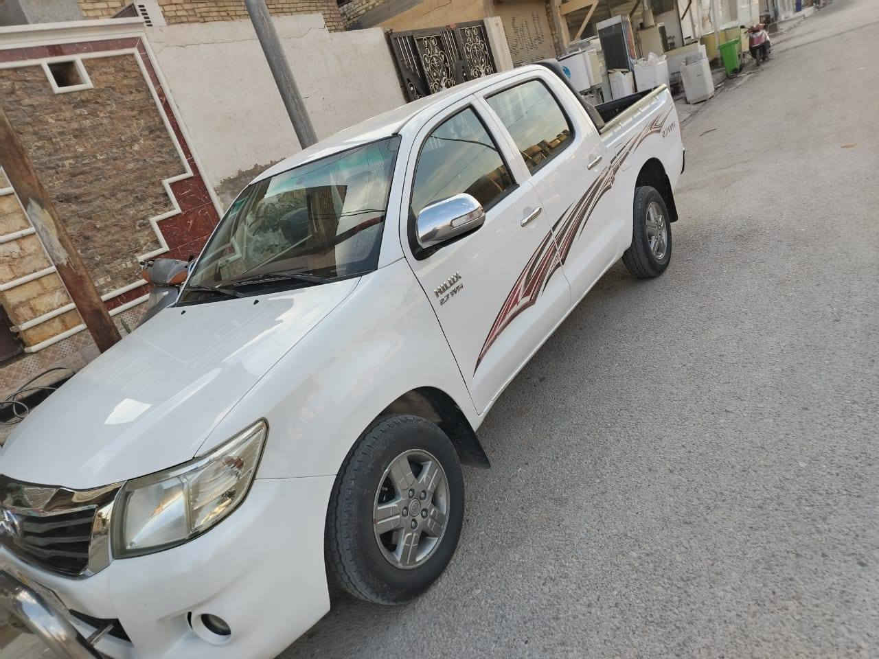 HILUX فلاونزه موديل 2014 شاصي12
رقم ذي قار الماني تحويل ثاني يوم بيهة مكانات بارد قليله تشتري على السونار
مكان السيارة الكوت السعر205 للأستفسار  ***********
