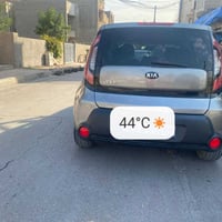 سيارة صول موديل 2015 لون فيلي وارد امريكي ضربة جاملغ امامي محرك 1600 ب...