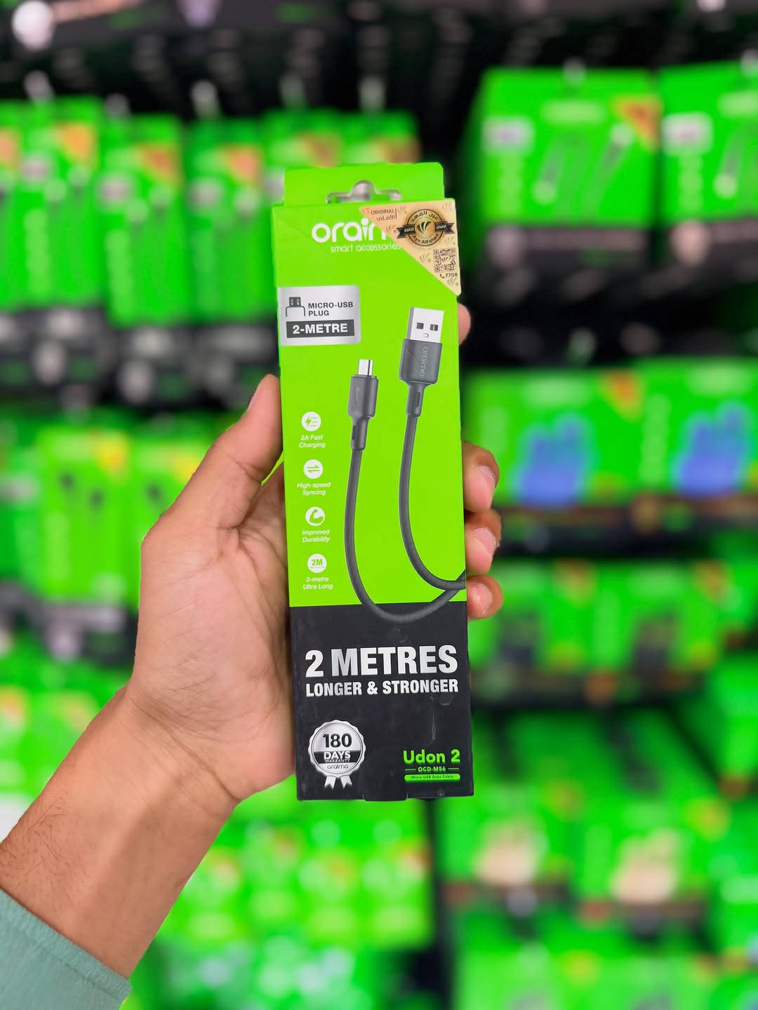 منتجات oraimo من عين الفهد 🐆✅
جمله فقط ⚠️🛒


**إذا كنت صاحب هذا الإعلان وتريد حذفه لأي سبب، رجاءا أرسل رسالة إلى الدعم الفني**