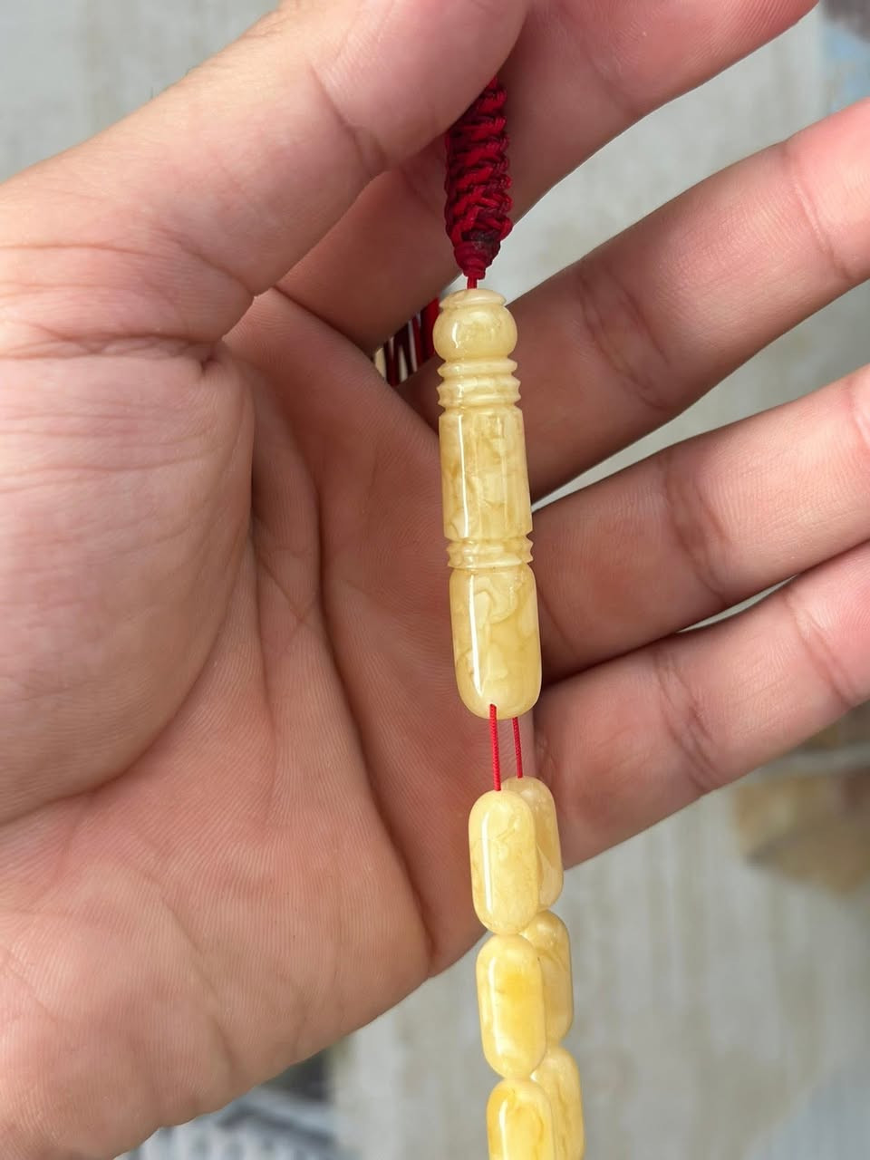 السلام عليكم 
مسباح كهرب حر طبيعي كلينغرادي شجري والشاهد مبركع مسباح خشن كصه صنوبريه كبسولي 
قياس 15,8/7,5
وزن35,5g
عدد الحبات 49
توصيل موجود جميع محافظات العراق 
اكتب تم يوصلك السعر بلخاص


**إذا كنت صاحب هذا الإعلان وتريد حذفه لأي سبب، رجاءا أرسل رسالة إلى الدعم الفني**