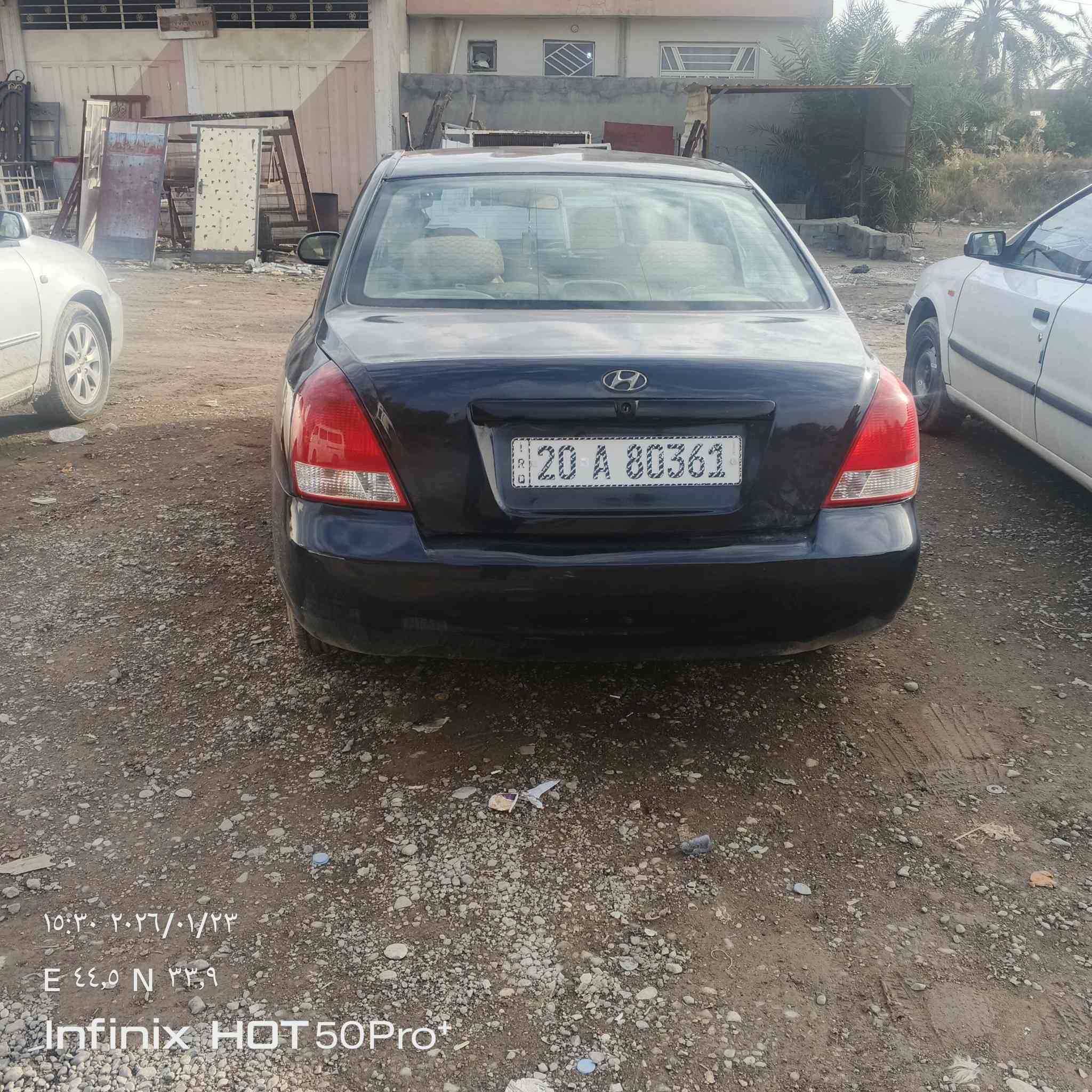 سلام عليكم النتره 2002 مكينه 2000 كير عادي تبريد تدفئه صدر تايرات خيرمن الله كهربائية كله شغاله  رقم انكليزي تحويل ثاني يوم السياره بدون ضربه قويه   بدون دواخل  السعر60 بيه مجال قليل  الي يشوفه هواي السوك اشكال بي للاستفسار *********** مكاني ديالى الخالص
