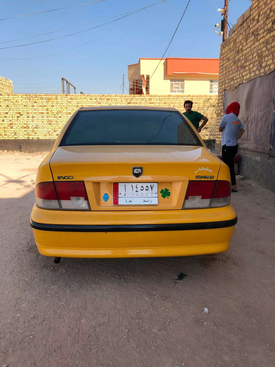 السلام عليكم للبيع سمند موديل ١١ رقم واسط مشروع وطني سنويه لل ٢٩ مداور ثاني يوم كير فرنسي مكينه تبريد شرط تخم تاير كهربائيات ع شركه زلغه مابيهن كشره نضيف سعره ٣٥ وبيه مجال مكاني الديوانيه الحمزه الشرقي رقم ***********
