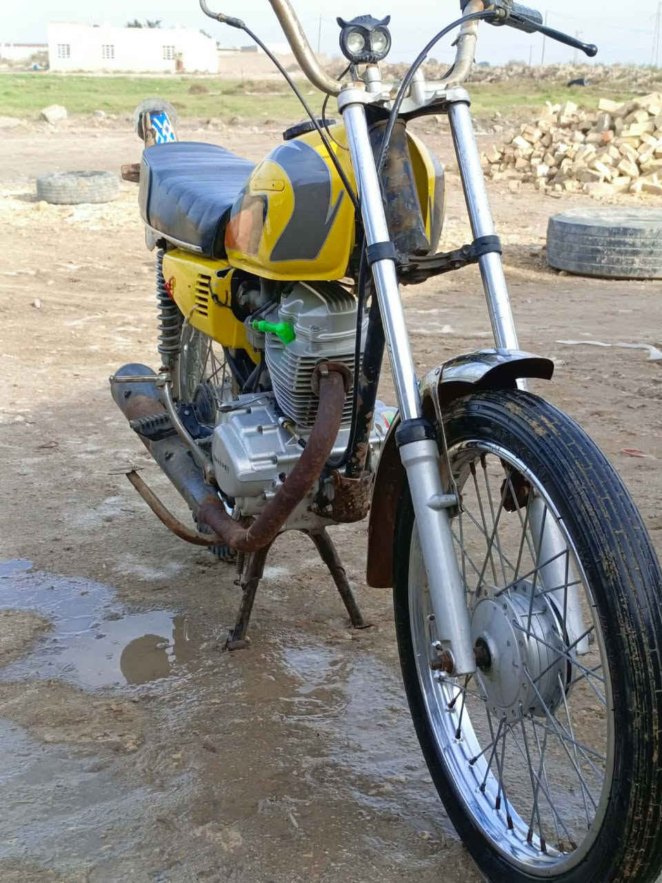 السلام عليكم دراجه للبيع تعمير 2025 والصاصي 2014 أوراق مكاني ناصريه قضاء الاصلاح السعر خاص ***********
