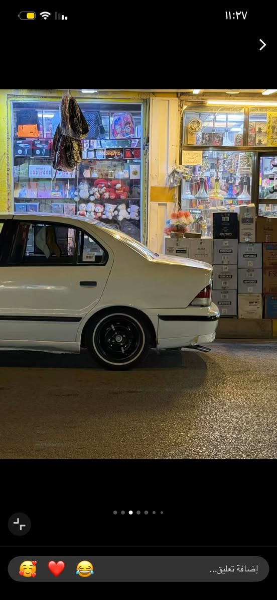 سلام عليكم اخوان سمند مديل ١١ سياره بيها ضربه باب ودوس وهلالات معمره وبيها طخات رقم ميسان تحويل ثاني يوم عوزها صدر بس عنواني كوت دور العمال سعرها ب٣٥ وبيها مجال خاص مفتوح ***********
