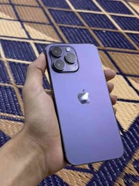 ايفون 14 برو ماكس  لون بنفسجي مميز 🟣   بطارية 94‎%‎ ذاكرة 256   الجهاز...