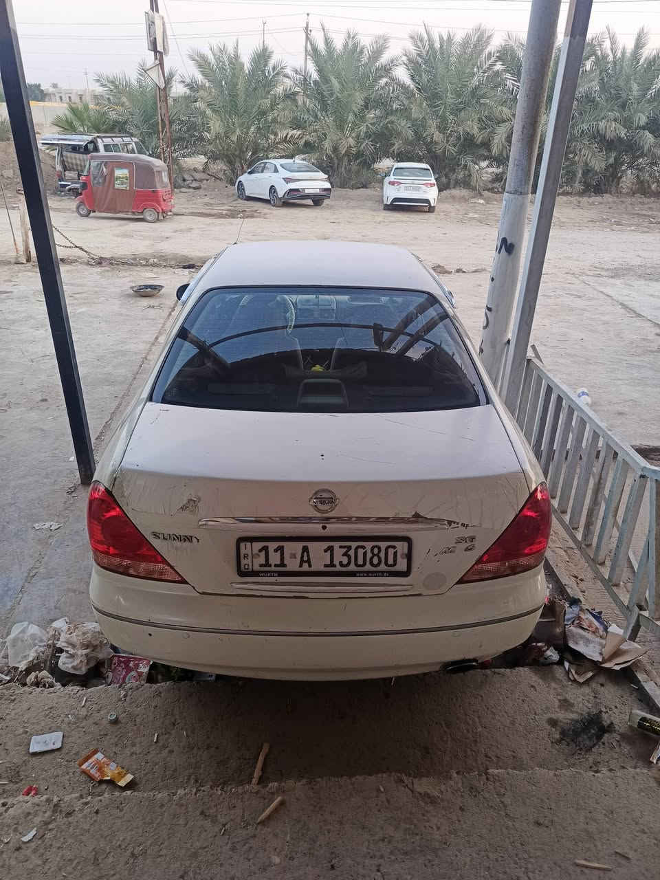 السلام عليكم نيسان سني موديل 2005 تبريد تتفئا شغال باتري جديد تخم.تاير جديد صدر امامي.خلفي.جديد.مكينه وكير. خير من الله السعر85 بيه.مجال مكاني بغداد ابو اغريب الرقم ***********
