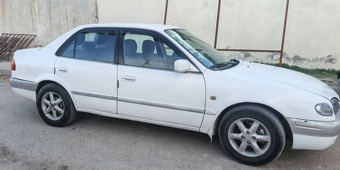 للبيع سيارة Toyota Corolla موديل ٢٠٠١
السيارة جاهزة بالكامل
تبريد ممتاز ❄️
تدفئة 🔥
كير ومحرك بحالة جيدة
كهربائيات كاملة
السيارة باسمي مباشرة
السعر: ٦٠
للاستفسار والاتصال: ***********
