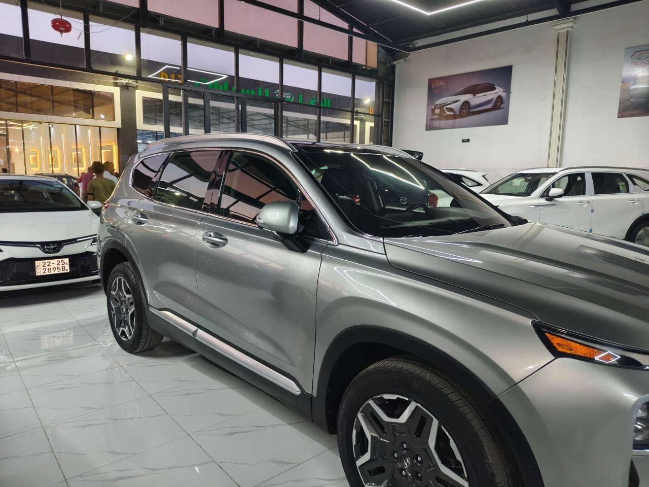 سنتافي وارد امريكي 
اللون سلفر
موديل2023
محرك 2500  توربو 
صبغ قطعتين البوند والجاملغ الامامي
مكينه اوكير انطيك بيها شرط   
رقم اربيل الدولي السنويه جديده
فول مواصفات
السقف بانوراما
تحكم استيرن جهتين
كشنات جلد 
السعر ٢٢٥ $ 
للاستفسار على الارقام التالية ....
☎️***********
☎️***********
