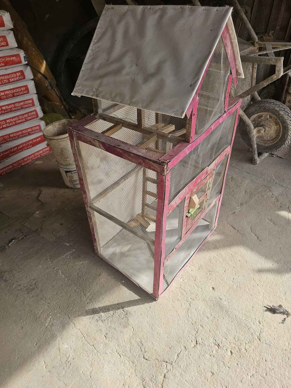 قفص طيور حب جاهز للبيع ب٢٠ الف قفل مكاني الحصوه


**إذا كنت صاحب هذا الإعلان وتريد حذفه لأي سبب، رجاءا أرسل رسالة إلى الدعم الفني**