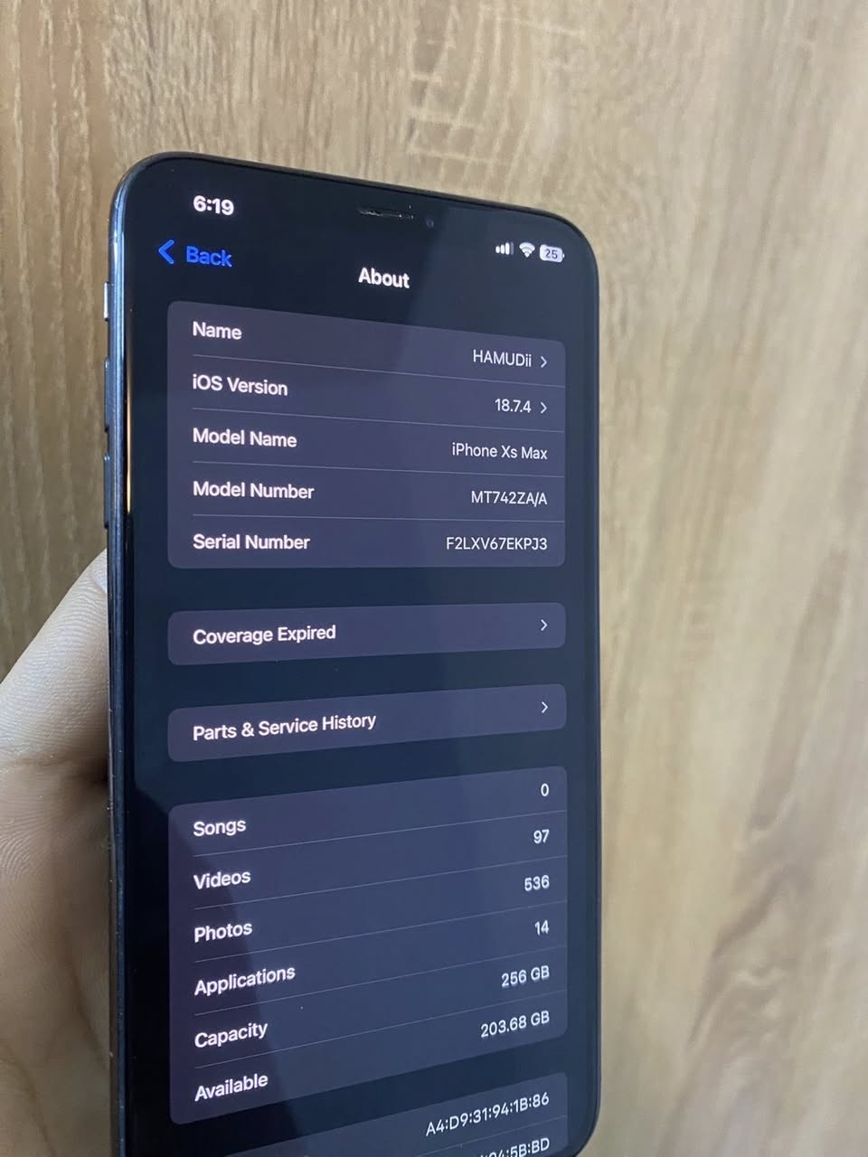 iphone xs max للبيع ZAA 256
الجهاز ممفتوح شرط شرط بطارية بلادي ٧٦

دبل سيم فيس ايدي شغال كامره واضح السماعات مظبوط 

الجهاز نظيف سعر 270 بي مجال 

***********
