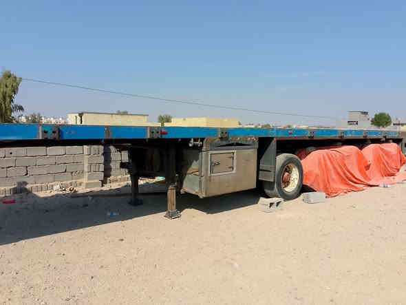 اكتروز ميكه موديل 98 محرك 8 مكفوله من كل سوء رقم بغداد مربوطه وراه عربانه حدادي خمس دناكير اثنين صيني واثنين الماني وخامس تك تاير تعليك بسنوي حمولته 40 طن عنوان الانبار فلوجة سنوي مشروع وطني الي 2027اتصل *********** ***********
