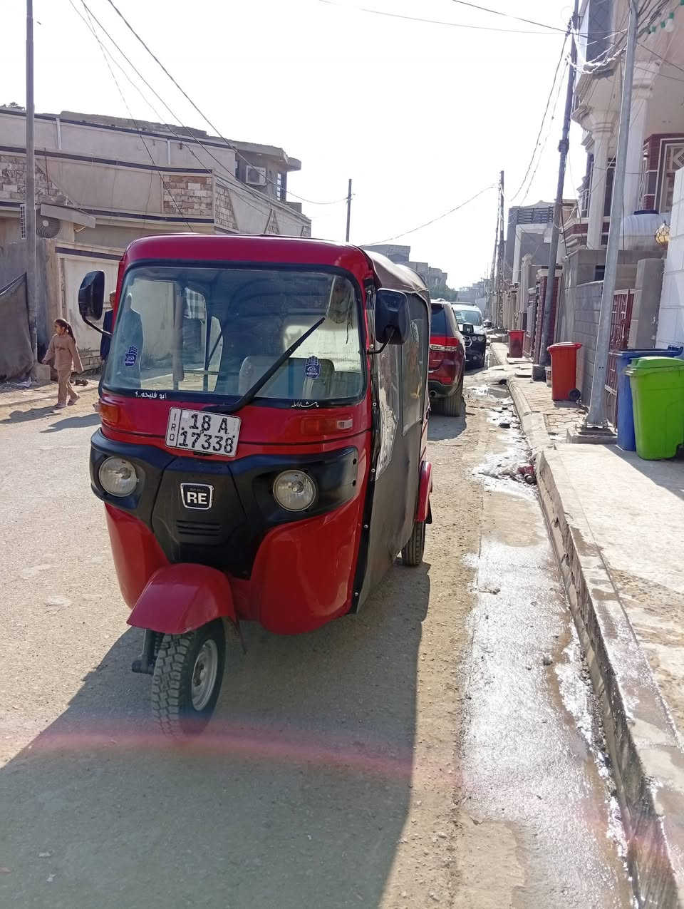 اسلام عليكم شباب تكتك موديل 2021 / للبيع رقم بابل انكليزي تكتك خير من الله مكينه بس بوش وبستم مكفوله من التنقيص والتبخير تكتك بيها صبغ شبرين بل صفحه ومعمره دوس ومرشوشه كلير لجماليه كربائيات كله شغاله تخم تاير باتري جديد دبلات جدد لوي جديد دوشمه جديده جادر جديد برده جديد مكان التكتك واسط العزيزيه الشراي يتصل هذا رقمي *********** / السعر 7250 وبيها مجال لشراي
