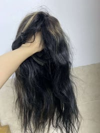 باروكة • شعر طبيعي • تبديل بخصل