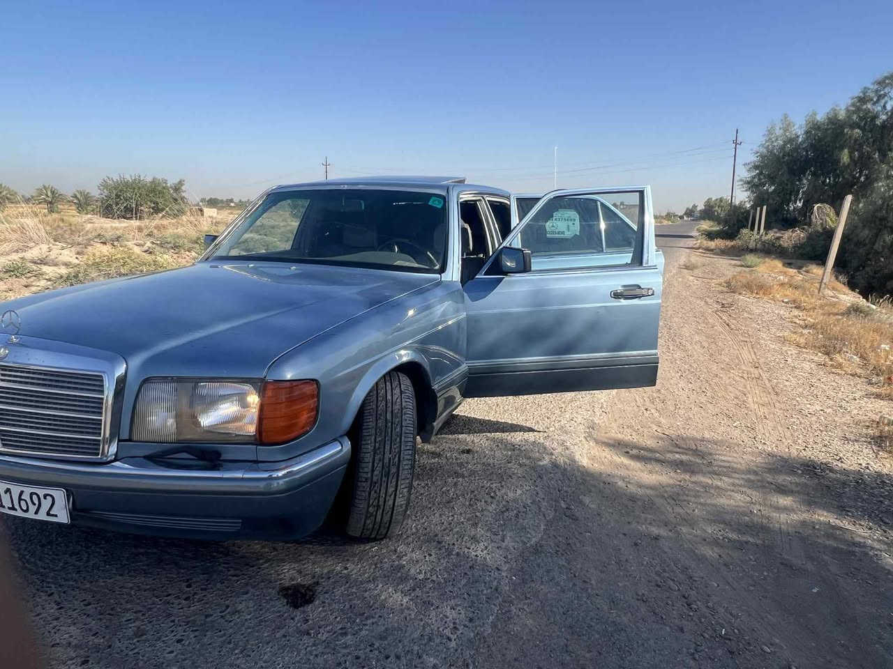 مارسيدس s300
1990
اللون فيلي
باب كصير
صدر 
كير  محرك كفالة عامة
كهربائيات كلهة شغالة
بردات
كشنات كهرباء
كشنات نفخ مال شركة
السعر 83
وبيهة مجال ان شاء الله
للاستفسار
***********
