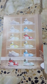 رفوف احذية • اكريليك • ١٠ قطع