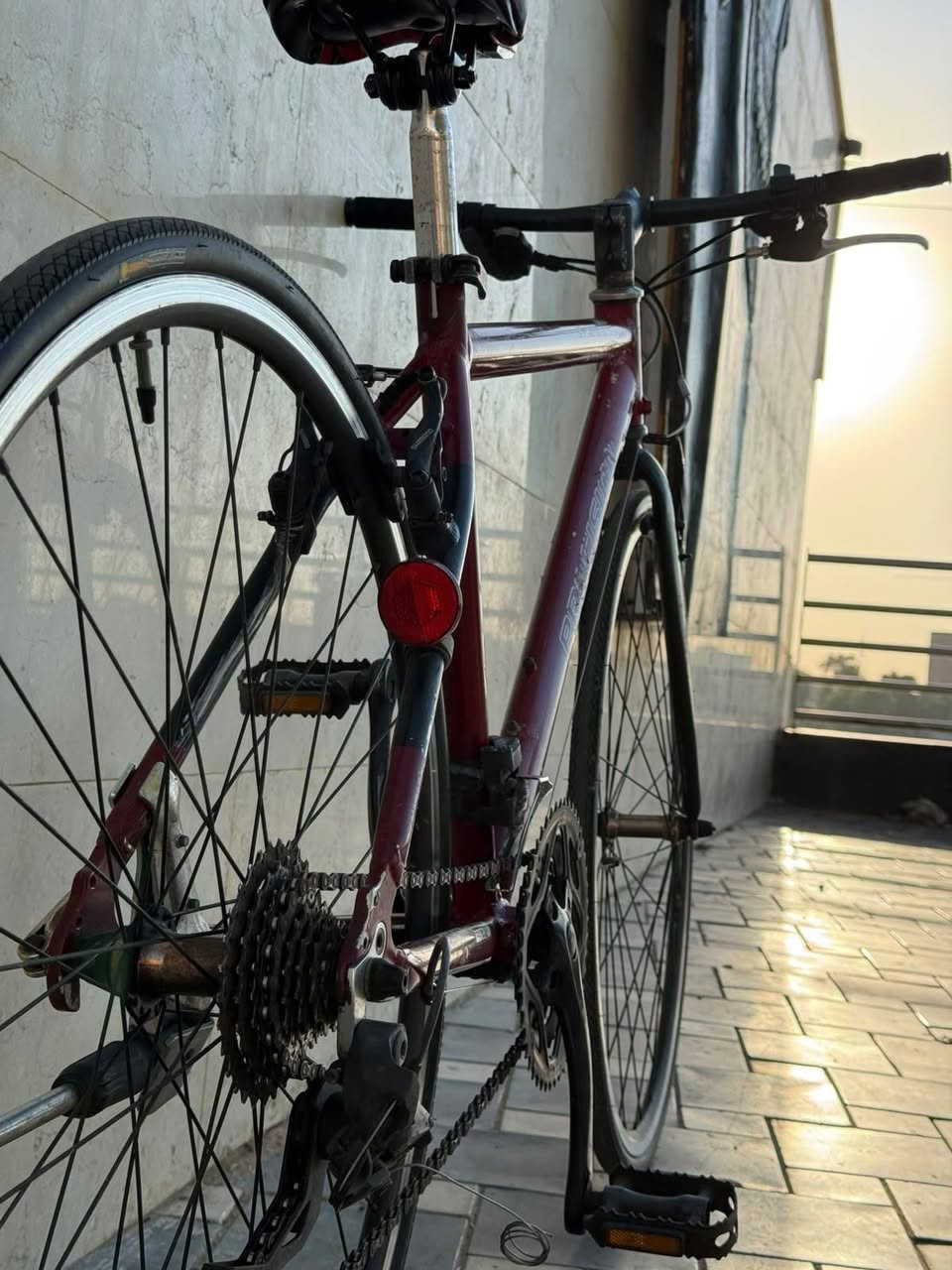 سلام وعليكم
بايك c700 من ماركه PRECISION المعروفه 
البايك كسر حاويه 
البايك فول المنيوم خفيف الوزن 
البايك كامل مكمل من كلشي 
كير سستم SRAM 8.3 
بريكات سستم SHIMANO المعروفه 
تايرات KENDA المعروفه 
بطيخه نحاس ويل فر سهل الفتح والشد 
ويل طبقتين المنيوم 
ارتفاع 460
سعره 125 وبي مجال 
مكان بغداد الاعظميه المقبره الملكيه 
للستفسار اتفضل خاص او ***********
