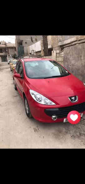 السلام عليكم بيجو 307/2006 رقم بغداد سنوية بأسمي تحويل مباشر 
السيارة نظيفة گير محرك صدر كهربائيات دواخل كلهة مضبوطة وبلادية 

نقصهة تبريد 

بيهة قطعتين صبغ 

وطخة بالدوسة 

حدادية 70% 

مازدات جديدة 

دوشمة جلد 

شاشة تاب 

دمام صوت 

نظام سنتر لوك 

مكاني بغداد / بغداد الجديدة 
السعر55  وبيهة مجال للتواصل رقم ***********
