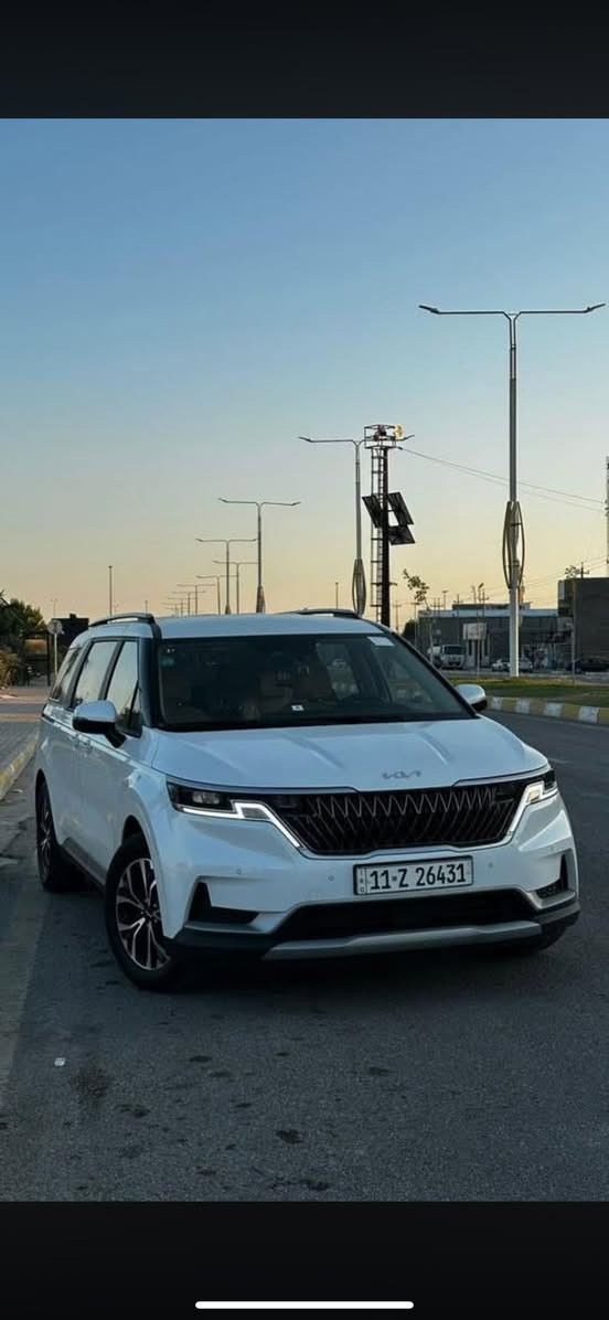 كيا كرنفال 2023 فول داخل جملي
V6 ستة سلندر 

رقم بغداد 

ماشية 22 الف كيلو فقط

السيارة مكفولة من الصبغ والبارد والشخط 

1.بصمة أبواب

2. شاشة

3. تحديد مسار

4.كشنات جلد

5.بصمة

 6. بردات خلفية بلادية

7 .لد نهاري

 8. حساسات لايتات

9. بيبان كهرباء 

10. رادارات 360

11. كشافات

12. لايتات لد 

13. مانع تصادم

14. ثلاث قطع تبريد

15. هند بريك بصمه

16. ⁠7 راكب

17. مراقبة نعاس السايق

18. وضعيات قياده سبورت إيكو نورمال

19.مثبت سرعه

20. تحكم ستيرن 

وبعد بيهه مواصفات

🚨السعر 285

🚨مكانها الفلوجة

🚨  ‭0787 974 5770‬
