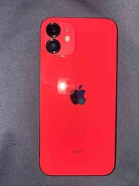 ايفون ١٢عادي احمر بطاريه ٩٤ وذاكره ١٢٨  جهاز نضيف وما مفتوح ولا مبدل ب...