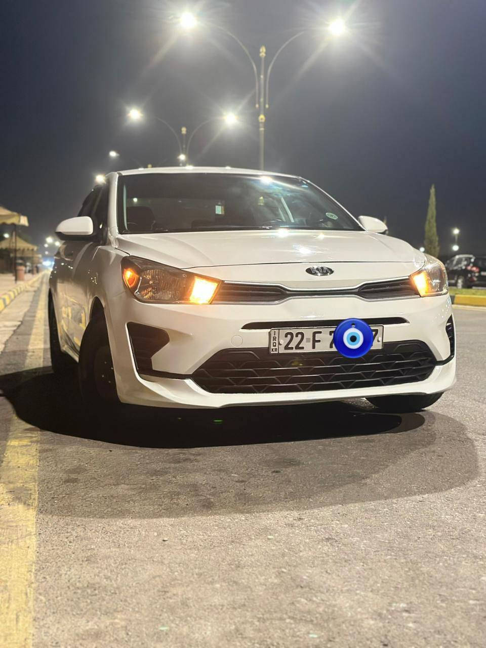 للبيع كيا ريو 
2021 
فول عادي 
ضرر بابين تبديل اصلي 
بيها بعض الملاحظات 
الاستفسار الاتصال 
***********
***********
