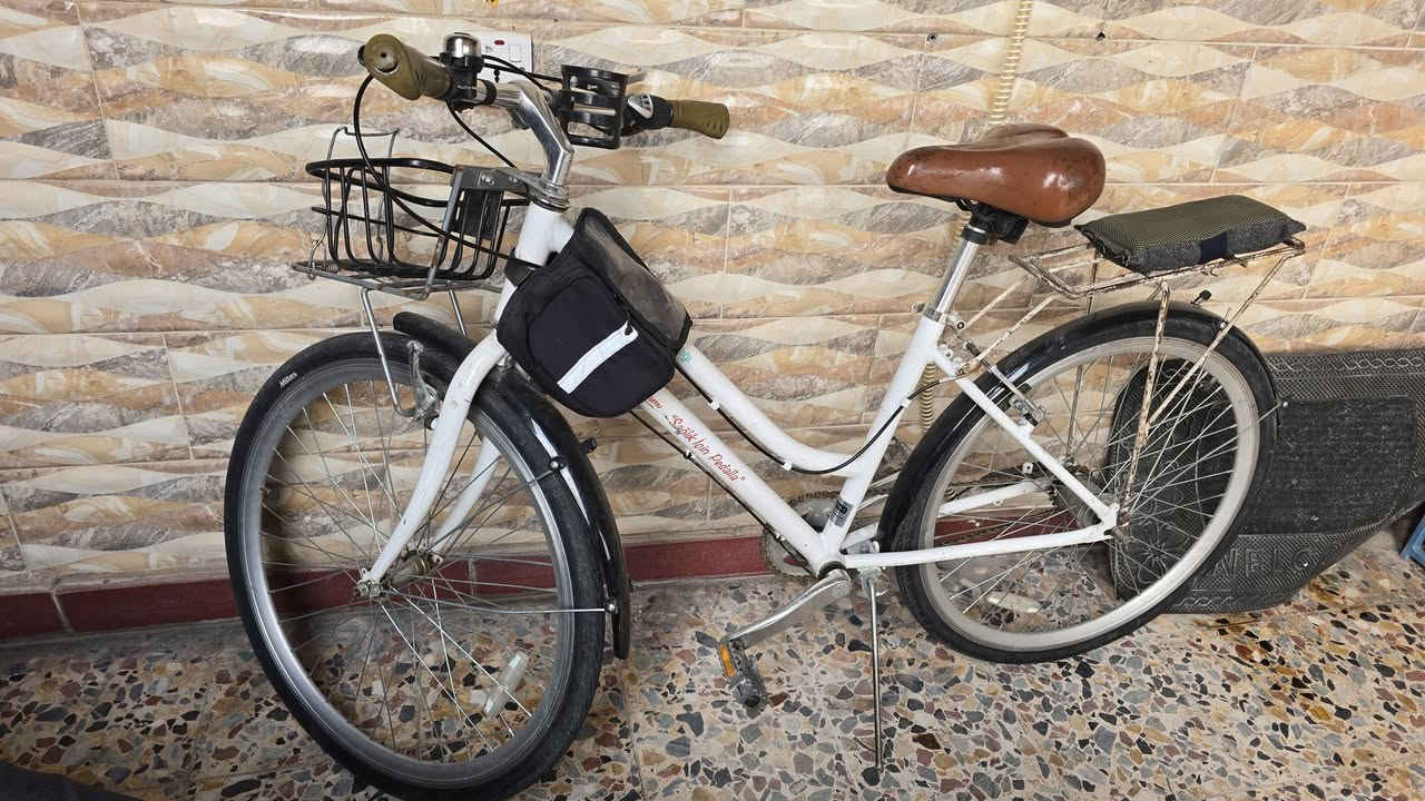 بايسكل قياس ٢٦ نظيف كلش اوروبي
مكاني حي الجهاد قرب جامع النور
