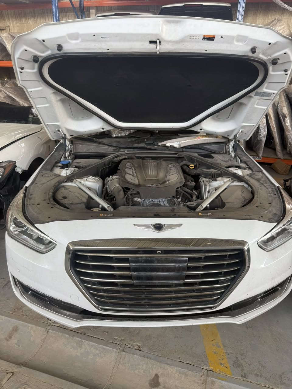 السلام عليكم
كصات g80 
G90 
G70 

من موديل 2015-2020

مجمع البدر لتجارة قطع غيار السيارات 

ميسان / الحي الصناعي 
توصيل مع ضمان على جميع القطع 

***********
