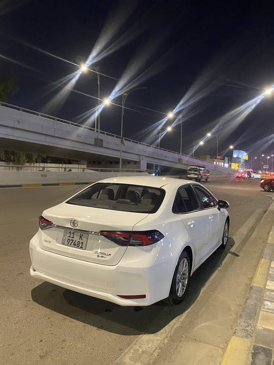 السلام عليكم كورلا هايبرد موديل ٢٠٢٥كفاله عامه السياره ماعدة رصعه بسيطه بقبق الصندوق عل وضعها ماشيه ٢٩باسمي تحويل ثاني يوم السعر ١٥٣ورقه وبيها مجال عنوان السياره بغداد الشرطه الرابعه اتصال ***********
