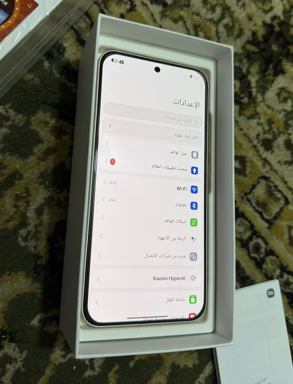 شاومي 15 T ذاكره 512 جهاز نضافه 100‎%‎ مشون 10 مرات كامل ملحقات سعر 525 مكاني بغداد *********** بيع او مراواس؟
