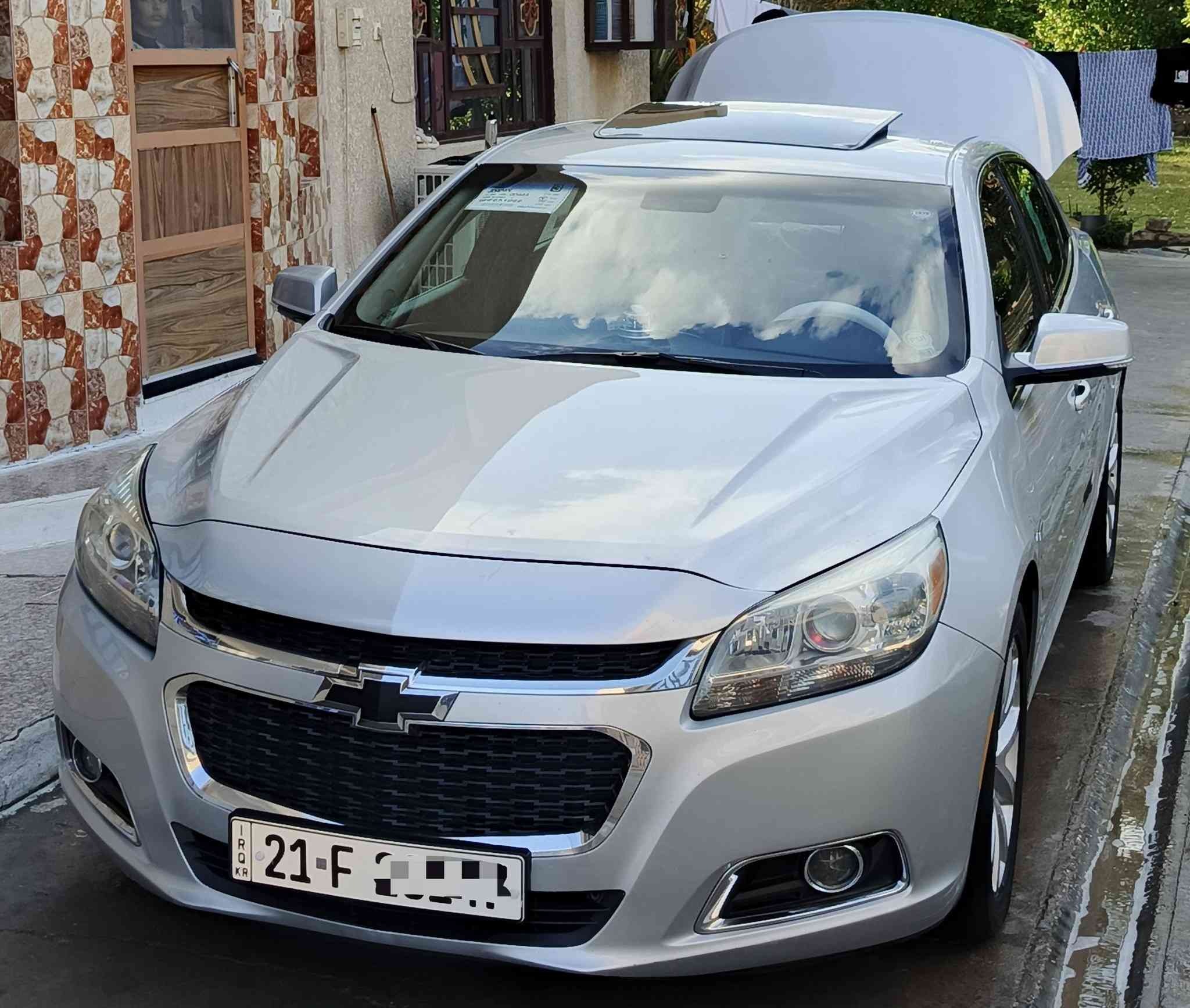 السلام عليكم
ماليبو 2016 LTZ

رقم سليمانية انكليزي باسمي سنويه وهزه جديد

 ماشيه 198 KM

صور الحادث موجوده بالمنشور 

بيها 3 قطع جاملغ وباب أمامي وصبغ جاملغ خلفي بدون دواخل

مكفوله كير ومكينه وكهربائات وتبريد

مواصفات LTZ المعروفه فول عدا الفتحة 

شاشه قاصه / كشنات جلد / تدفئه بالكشنات الاماميه / تبريد منفصل / سستم صوت / بك لايت LED / ويل 18 /لايت زينون/تخم تايرات جديد / بطاريه جديده / صدر الامامي جديد والخلفي جديد سيارة على وضع الشركة 
مكانها /واسط الصويرة
الهاتف/***********
متواجد اتصال و الماسنجر

