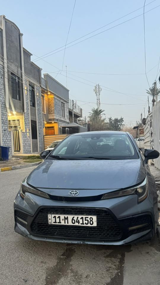 2021Toyota Corolla LE
وارد امريكي 

كورلا2021  مرقم بغداد باسمي

 ايرباك ستيرن وجوه السايق بس الباقي كفاله 

حادث  الجنطه و بنيد مبدل   صور الحادث  مرفقه بل منشور وبيها صفحه صبغ اثر شخوط وبيها سونار 

‎مكينه ١٨٠٠ المرغوب

المواصفات: 

مفتاح سويج

داخل كريمي دوشمه جديده

ويل16 

4 جام اوتو

لدات لايت

لايتات زينون

سايد بريك دكمة + اوتو هولد بريك ذاتي عند التوقف

رادار امامي بريك ذاتي + قيادة تحديد مسار

شاشة كبيرة

كاميرا خلفية 

اندرويد اوتو + كار بلي نفيكيشن و

تحكمات ستيرن

مثبت سرعة

سياره جديده ولا كلوب مشتغل بدشبول 

للاستفسار اتصل 
***********

