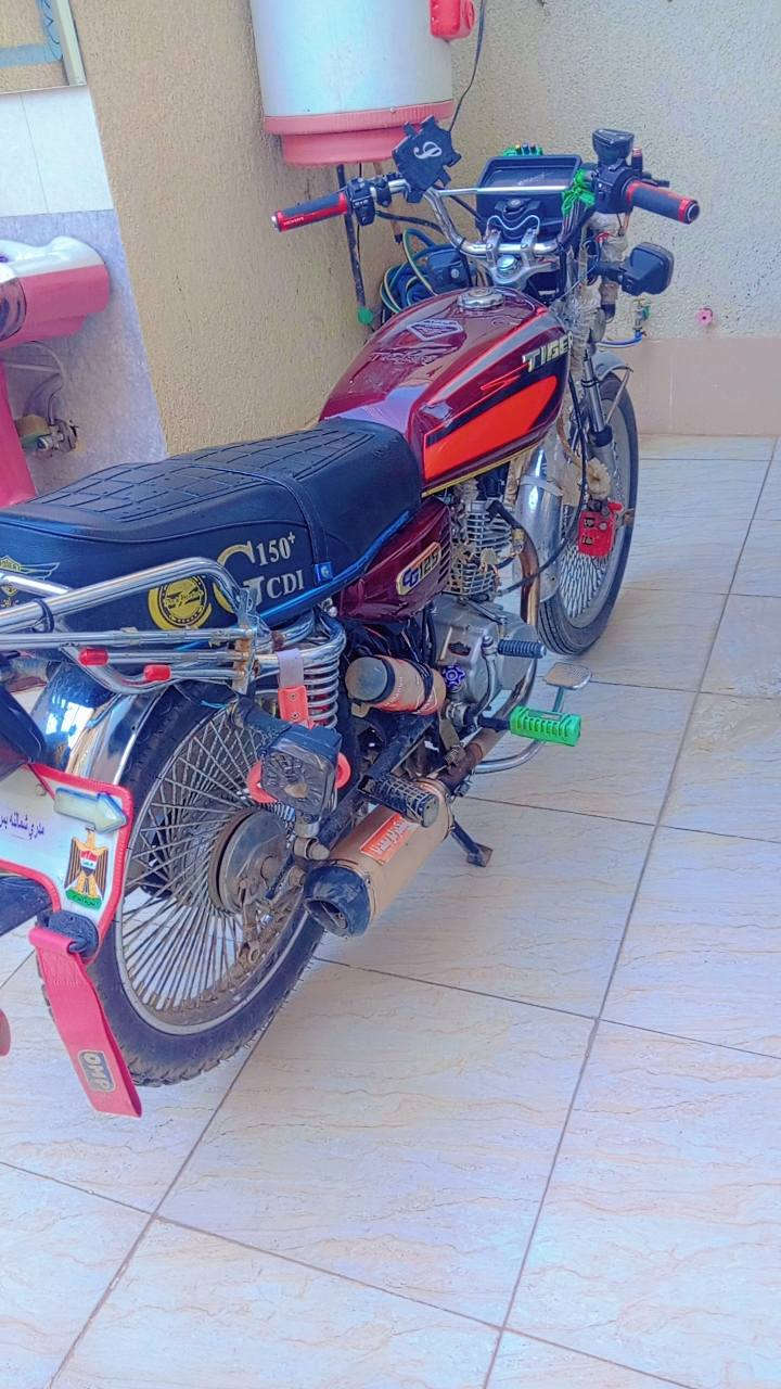 سلام عليكم ماطور تايكر موديل 2023 مكينه خير من الله أوراق كامله سعر 550 وبيه مجال رقم ***********
