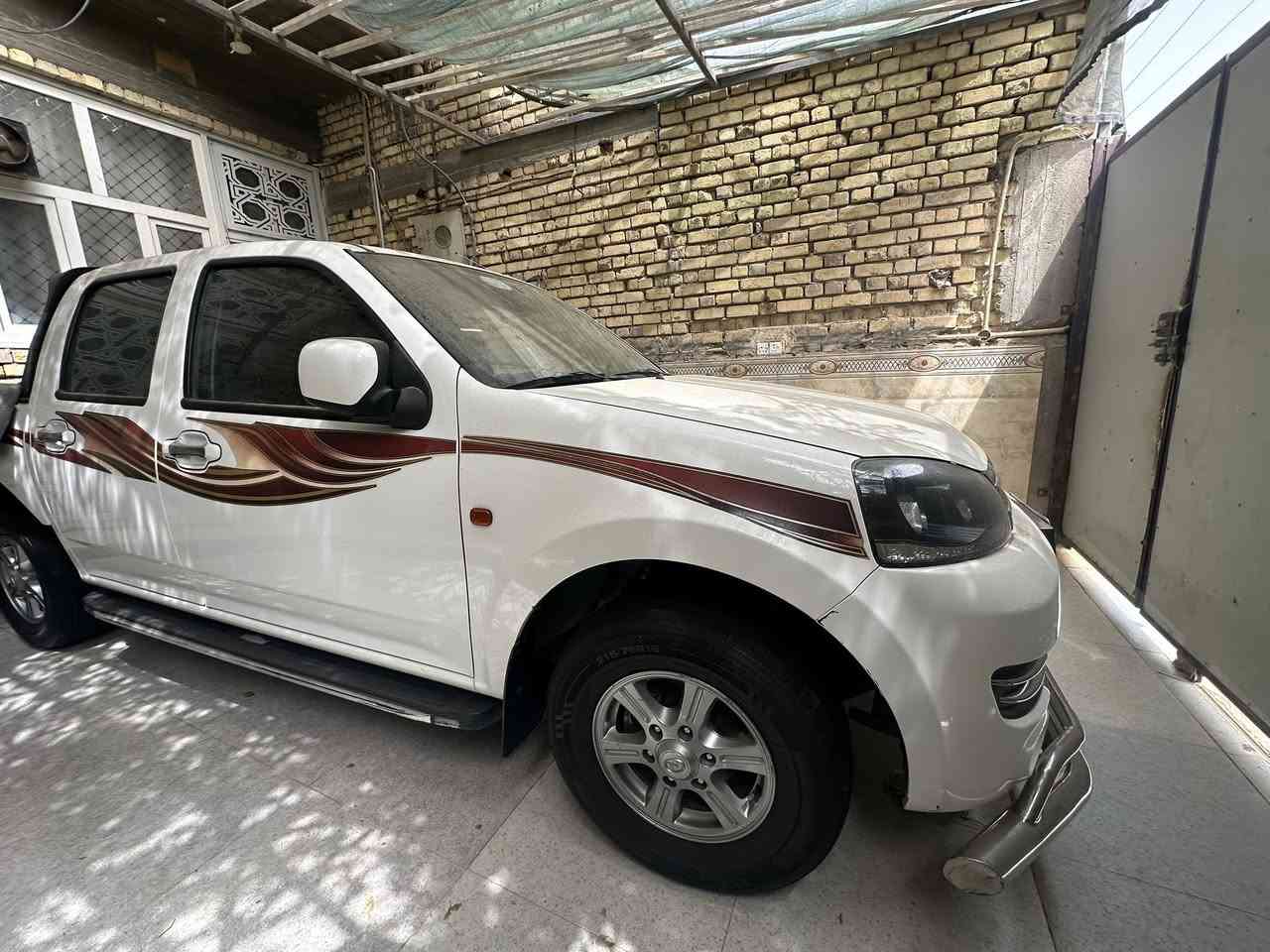 كريت وال للبيع
سياره جديده موديل 2021 تخم تايرات جديد مكينه وكير كفاله المواصفات كشنات جلد اسود كامرتين خلفيه واماميه 
شاشه بيه ضربه ب البدي والباقي كله مكفول تبريد وتدفئة 
رقم السياره مثنى ومكان السياره ناصريه مركز السعر 105وبيه مجال 
للتواصل على الرقم ***********مامتواجد على فيس
