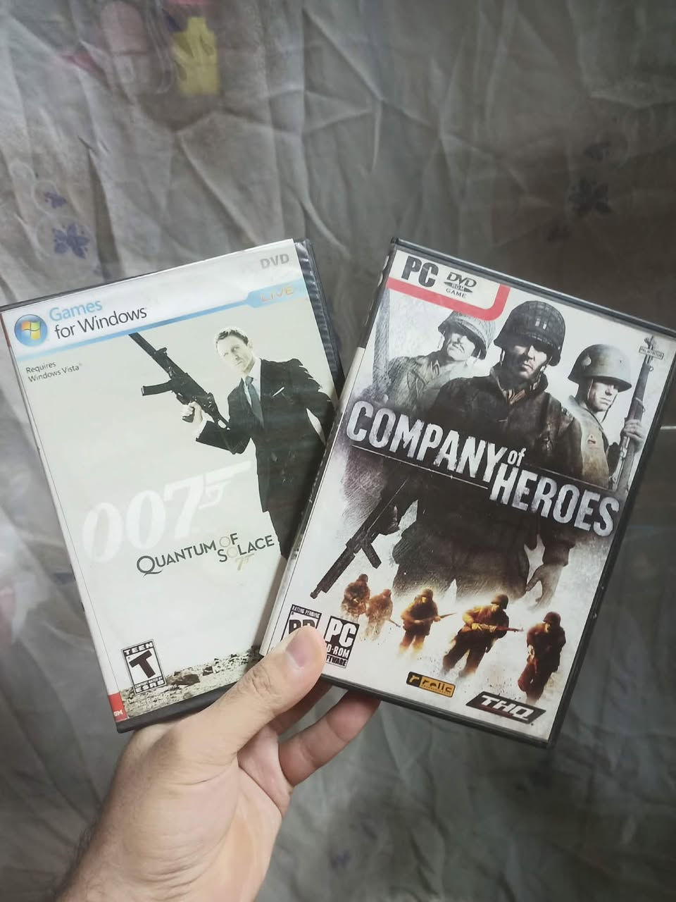5 أقراص ألعاب PC كومبيوتر كلهن بسعر 20 ألف .. متوفر توصيل


**إذا كنت صاحب هذا الإعلان وتريد حذفه لأي سبب، رجاءا أرسل رسالة إلى الدعم الفني**