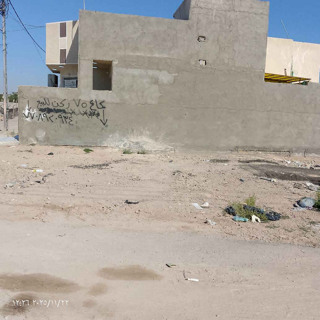 اللهم صل على محمد وال محمد 
السلام عليكم ورحمه الله وبركاته 
قطعة ارض ركن 75 متر واجهه 6 ونص 
المكان كربلاء خلف جامعة العميد قرية آل جميل حي الدله عامود 1212 للاستفسار *********** كربلاء, العراق
