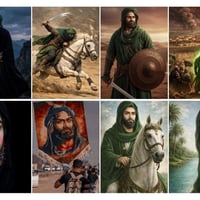 مطبعة ورقة وحبر  نوفر لكم كروت عاشوراء  او عيد الغدير الآغر🖤 بتصاميم م...