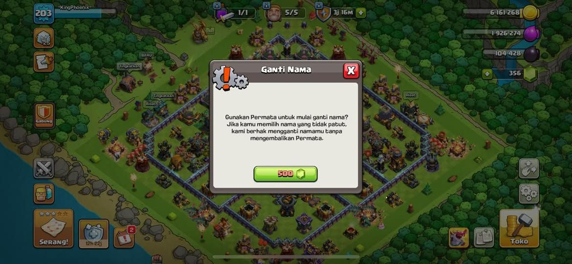 Th 17 Donate
Cn 500
Defends bagus
Lvl pasukan okeh

Skil on 4 High
Desa malam bagus
Garansi sampe cee / 14 Day
Spesial lebaran
Op? 300K


**إذا كنت صاحب هذا الإعلان وتريد حذفه لأي سبب، رجاءا أرسل رسالة إلى الدعم الفني**